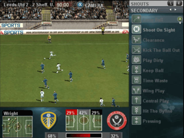 Total Club Manager 2005 screenshot 5 for Xbox